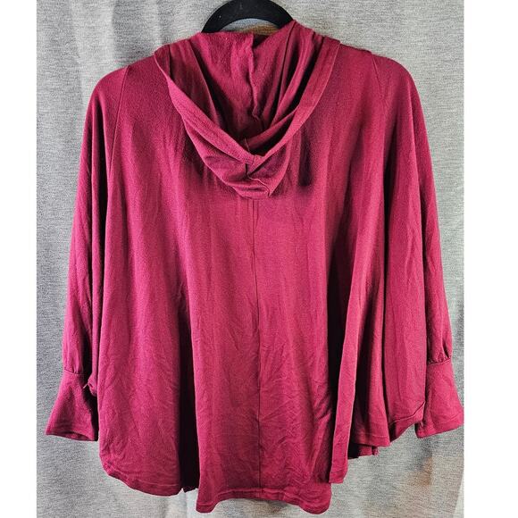 Harry Potter Sz M Hogwarts Gryffendor Red Cape Hooded Caplet - Picture 5 of 5